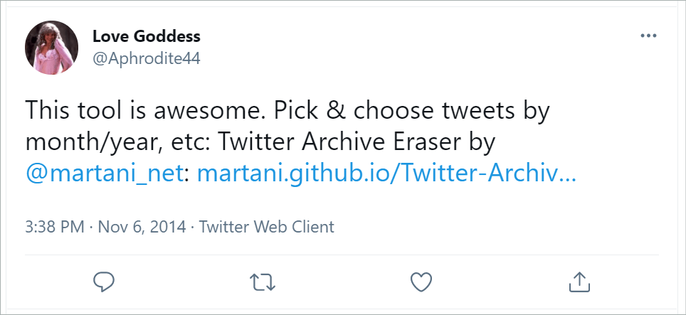 Twitter Archive Eraser | Delete Old Tweets